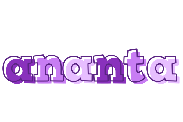 Ananta sensual logo
