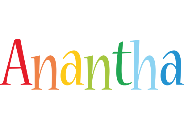 Anantha birthday logo