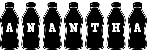 Anantha bottle logo