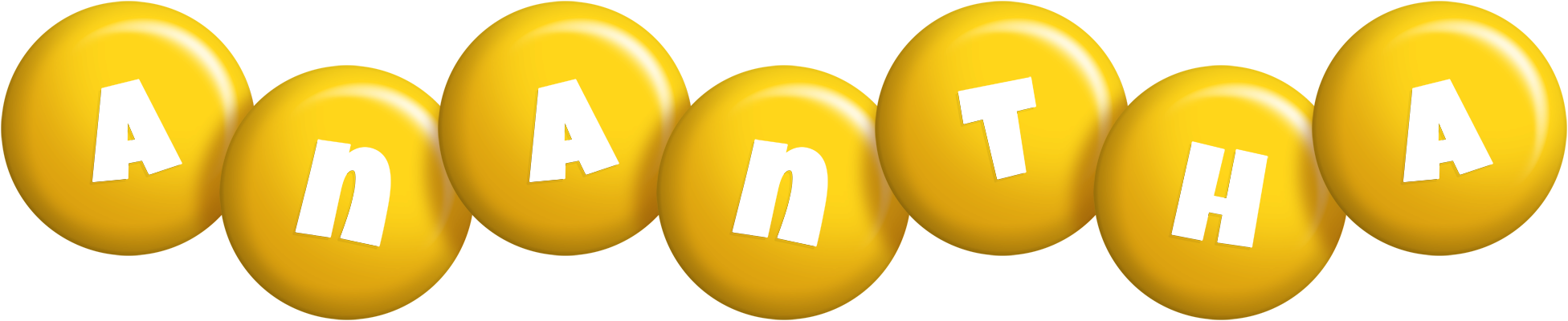 Anantha candy-yellow logo
