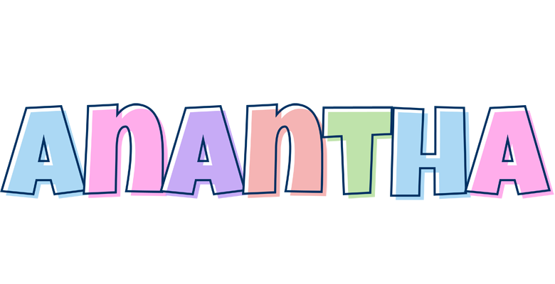 Anantha pastel logo