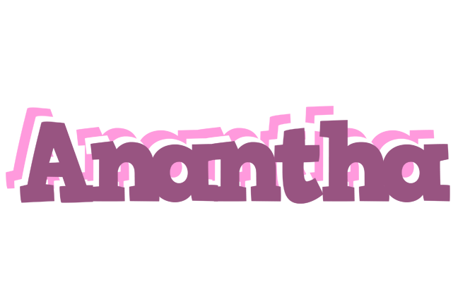 Anantha relaxing logo