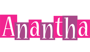 Anantha whine logo