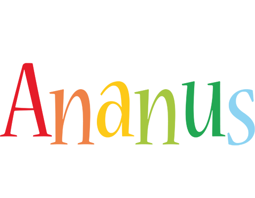 Ananus birthday logo