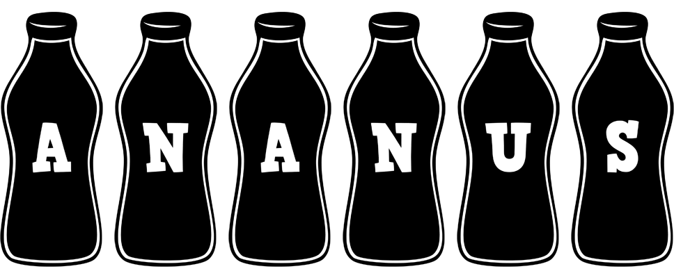Ananus bottle logo
