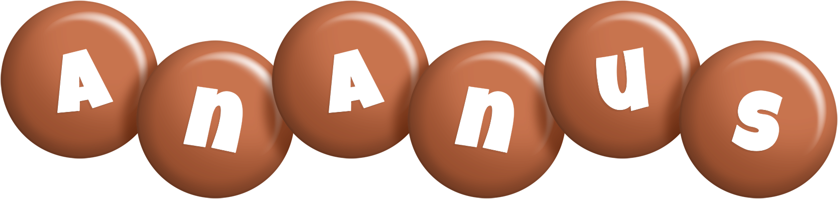 Ananus candy-brown logo