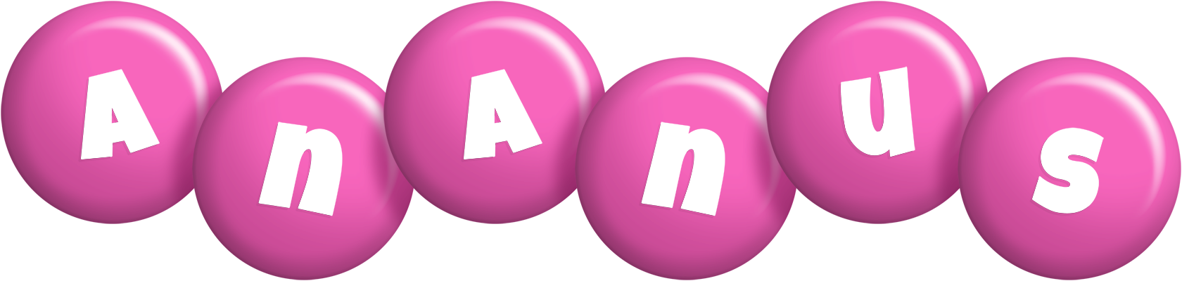 Ananus candy-pink logo