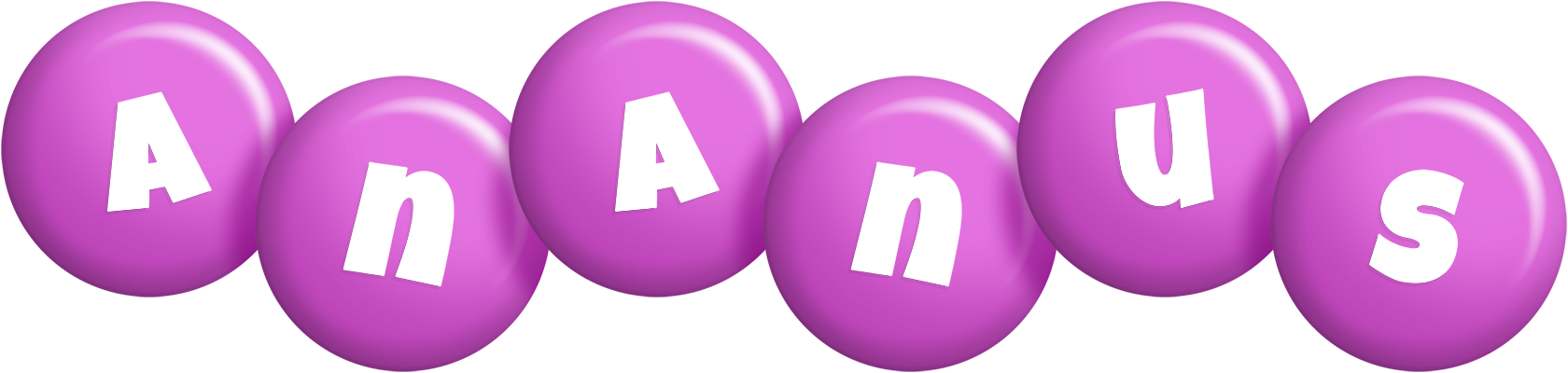 Ananus candy-purple logo