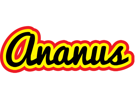 Ananus flaming logo