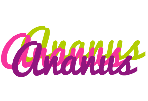Ananus flowers logo