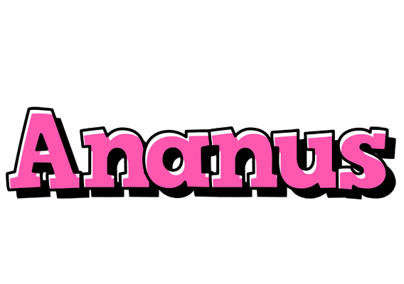 Ananus girlish logo