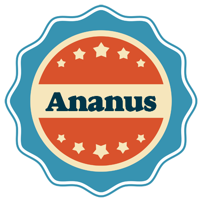 Ananus labels logo