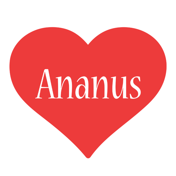 Ananus love logo