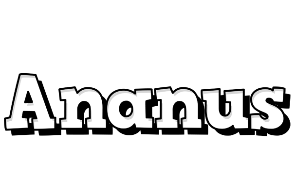 Ananus snowing logo