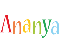 Ananya birthday logo