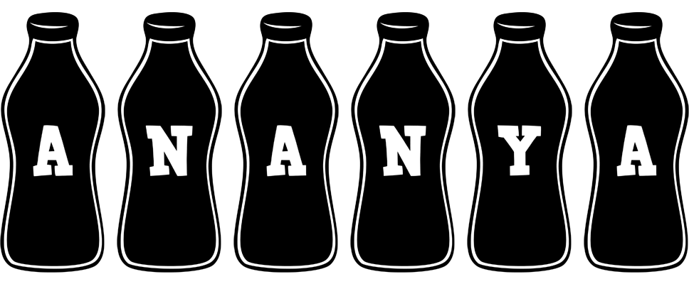 Ananya bottle logo