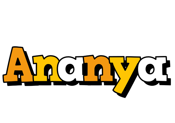 Ananya cartoon logo