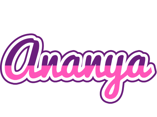 Ananya cheerful logo