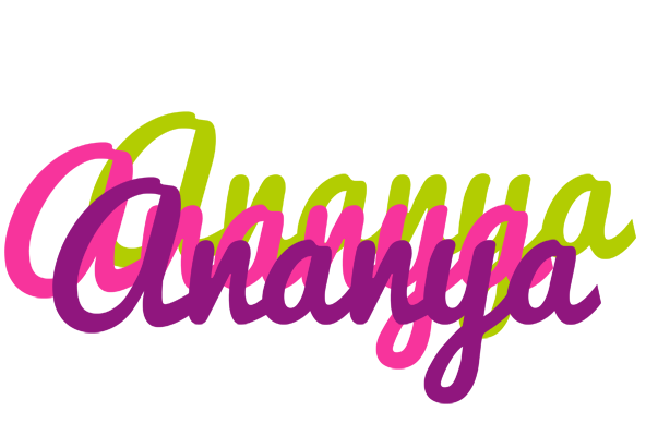 Ananya flowers logo