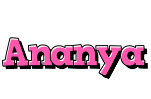 Ananya girlish logo