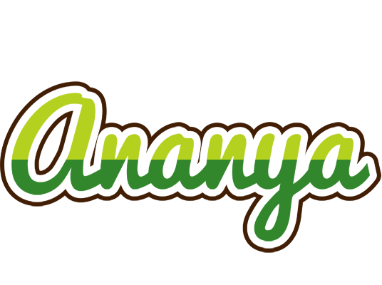 Ananya golfing logo