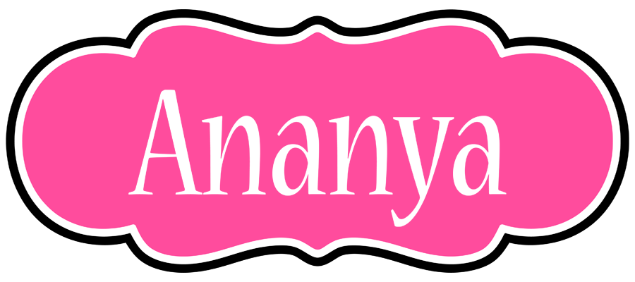Ananya invitation logo