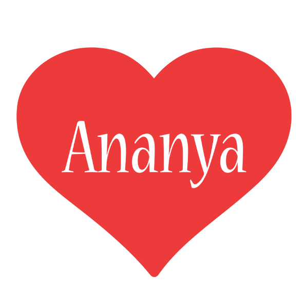 Ananya love logo