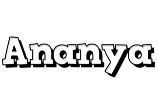 Ananya snowing logo