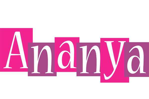 Ananya whine logo