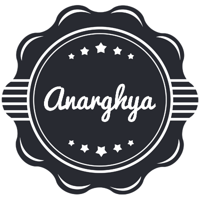 Anarghya badge logo