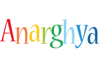 Anarghya birthday logo