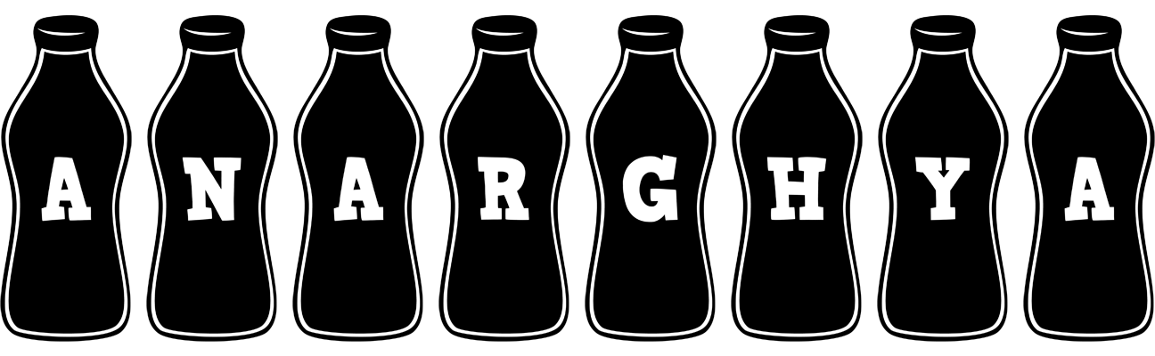 Anarghya bottle logo