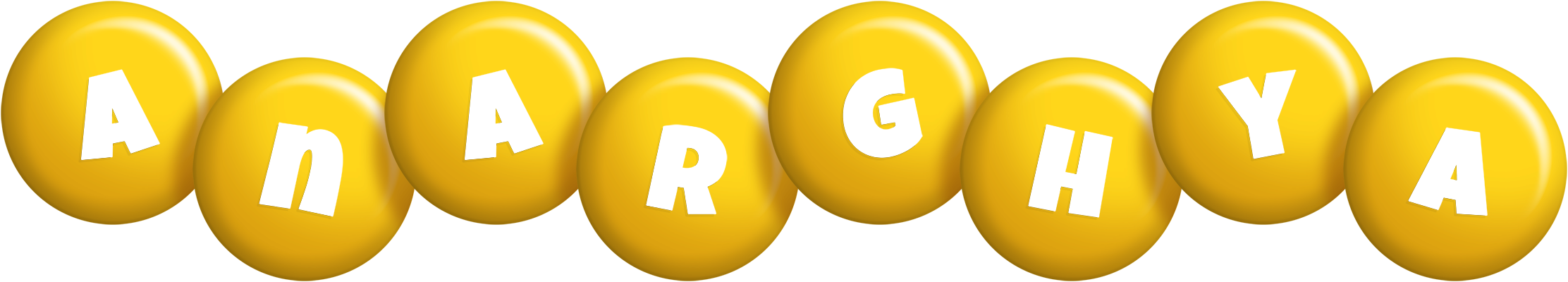Anarghya candy-yellow logo