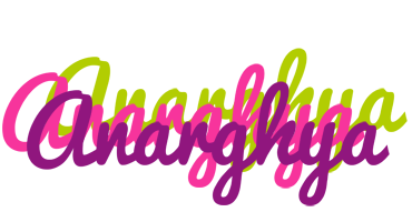 Anarghya flowers logo