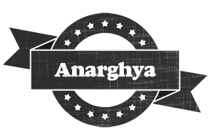 Anarghya grunge logo