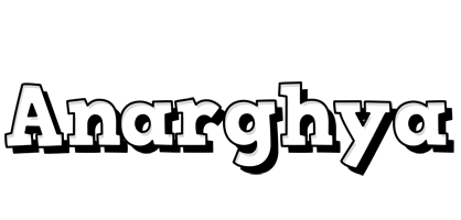 Anarghya snowing logo