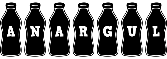 Anargul bottle logo