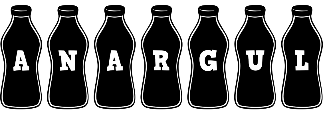 Anargul bottle logo