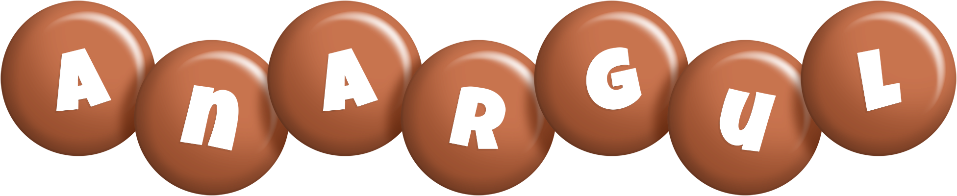 Anargul candy-brown logo