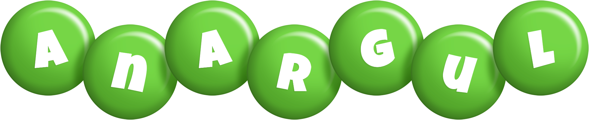 Anargul candy-green logo