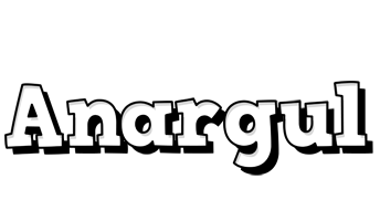 Anargul snowing logo