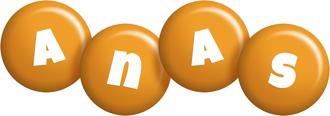 Anas candy-orange logo