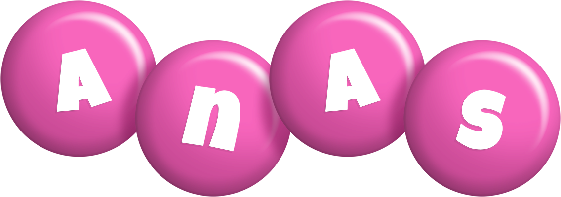 Anas candy-pink logo