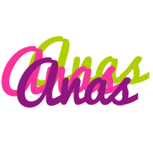 Anas flowers logo