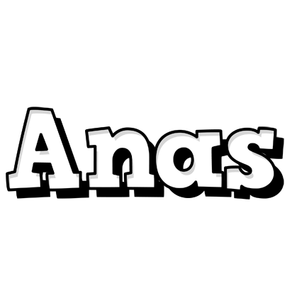 Anas snowing logo