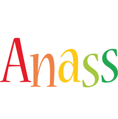Anass birthday logo