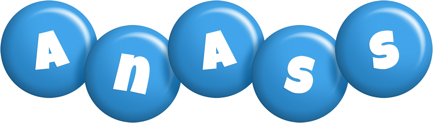 Anass candy-blue logo