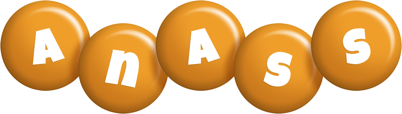 Anass candy-orange logo