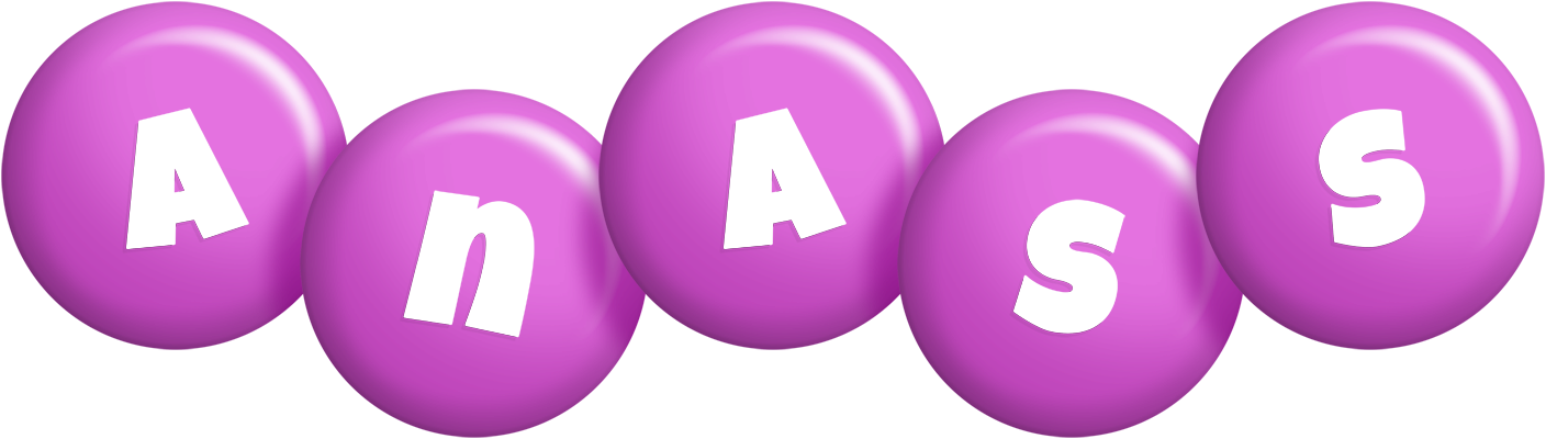 Anass candy-purple logo
