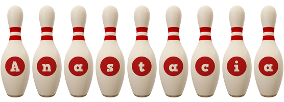 Anastacia bowling-pin logo